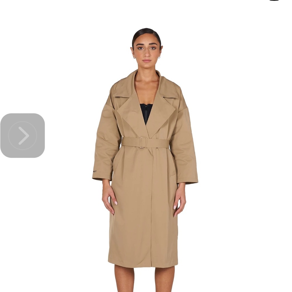 Classic Tan Trench Coat SECONDLEFT